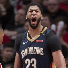 Mirotic (16+11), Davis (35+14) y los Pelicans golpean en Portland