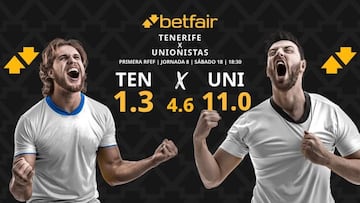 CD Tenerife vs. Unionistas CF: horario, dónde ver, pronósticos y clasificación