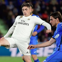 Fede Valverde soluciona el
atasco de extracomunitarios