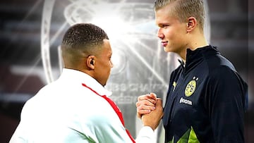 Mbappé-Haaland, cara a cara