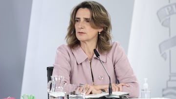 La vicepresidenta tercera y ministra para la Transici&oacute;n Ecol&oacute;gica y el Reto Demogr&aacute;fico, Teresa Ribera