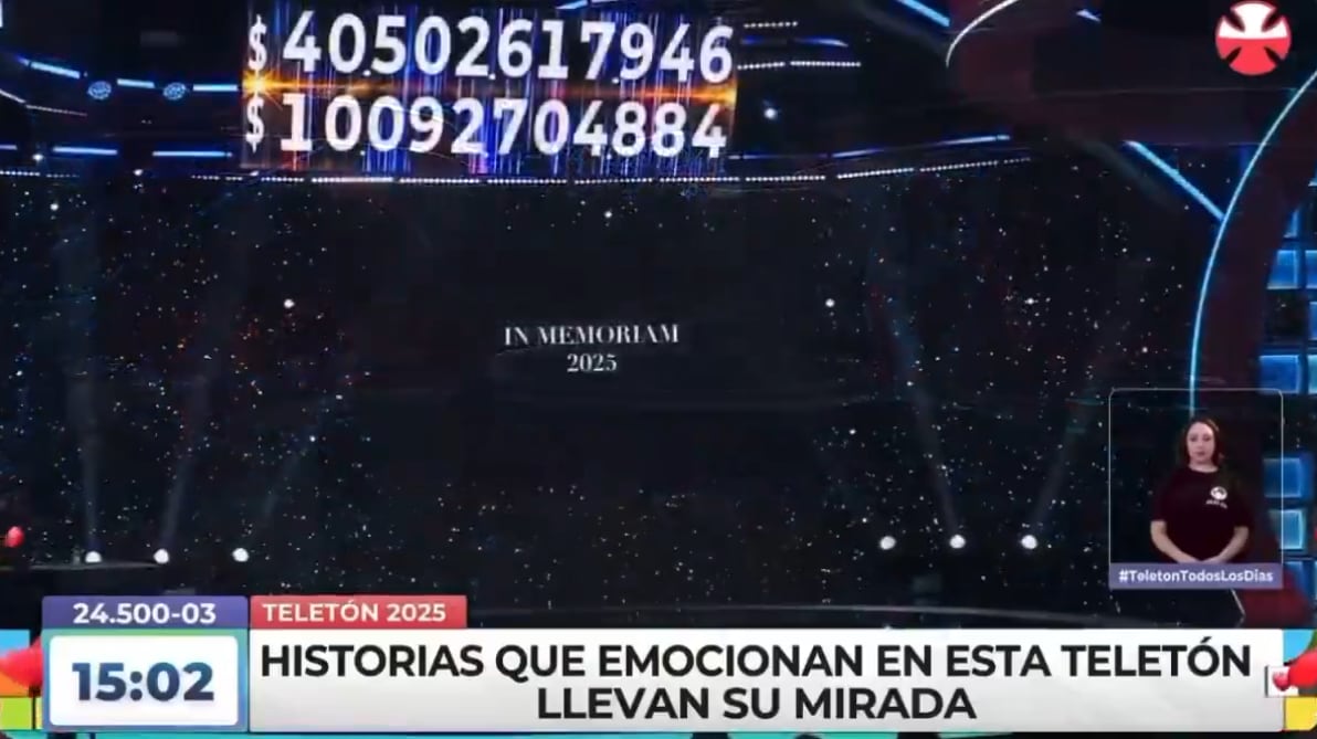 El momento más emotivo de la Teletón 2025: nadie se lo esperaba