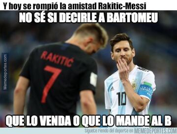 Los mejores memes del Argentina-Croacia