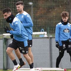 Doncel se recupera y vacía otra vez la enfermería del Deportivo