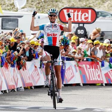 Evans y Voeckler salen con nota