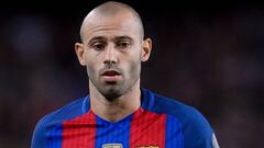 Javier Mascherano, jugador del Barcelona