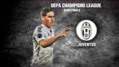 James enfrentar&aacute; por primera vez a la Juventus en competiciones UEFA.