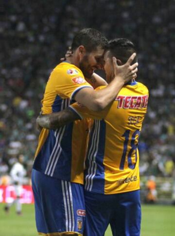 La victoria de Tigres frente a León en imágenes