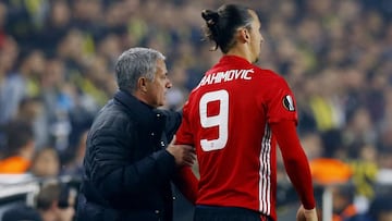 Mourinho e Ibrahimovic.