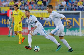 Cristiano Ronaldo y Sergio Ramos.