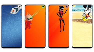 Disney, Pixar, Mazinger Z o Pusheen: nuevos fondos de pantalla para el Galaxy S10