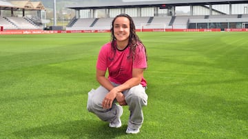 22/03/24 FUTBOL FEMENINO ENTREVISTA NEREA NEVADO JUGADORA ATHLETIC DE BILBAO 