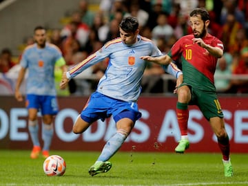 Álvaro Morata y Bernardo Silva.