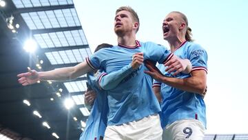 El Manchester City espera el reencuentro de Haaland y De Bruyne