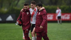 Rollheiser se lesionó en el partido de la Reserva
