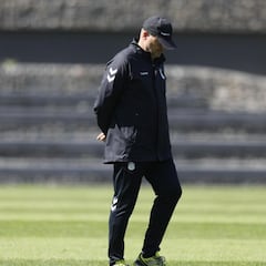 Pepe Mel: “El césped de Barranco Seco es un problema para nosotros”