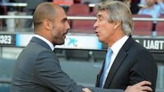 Guardiola se disculpa con Pellegrini: "No era mi intención"