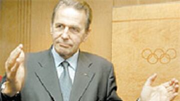 Jacques Rogge, presidente del Comité Olímpico Internacional.