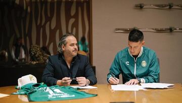 James Rodríguez firma con el León.