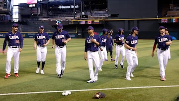 USWNT y Team USA se unen en apoyo para el Clásico Mundial de Béisbol 2023; Estados Unidos debuta ante Gran Bretaña y el domingo vs México.