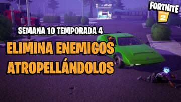 Desafío de Fortnite: ¿cómo eliminar oponentes golpeándolos con vehículos?