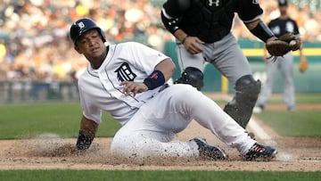Miguel Cabrera no está disfrutando de su mejor campaña en las Mayores.