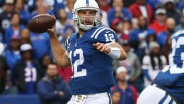 Andrew Luck QB de Indianapolis Colts tendrá una dura prueba en su duelo contra la defensa de los Jets.