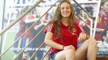 Entrevista de Diario AS con Celia Jim&eacute;nez, jugadora de la Selecci&oacute;n espa&ntilde;ola. 