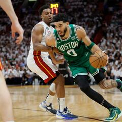 Celtics evitan la barrida contra Heat gracias a Jayson Tatum