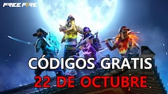 Free Fire | Códigos de hoy miércoles 22 de octubre de 2025: recompensas gratis