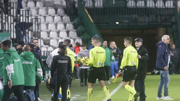 Moreno Aragón, a su salida del Córdoba Deportivo
