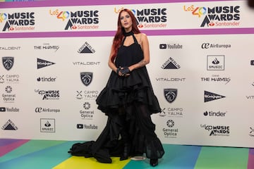 Vicco a su llegada al photocall de LOS40 Music Awards Santander.