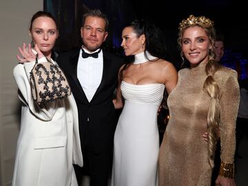 Stella McCartney, Matt Damon, Luciana Damon y Elsa Pataky.