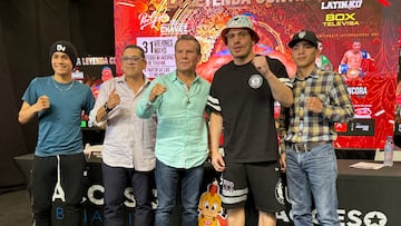 Julio César Chávez presenta su nueva empresa promotora
