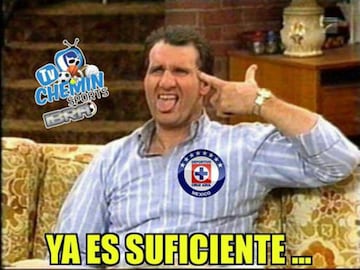 Los memes calientan el Cruz Azul vs América