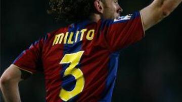 <strong>ELOGIOS.</strong> Gabi Milito elogió a su compañero Bojan y señaló que el futuro que le espera es espectacular.