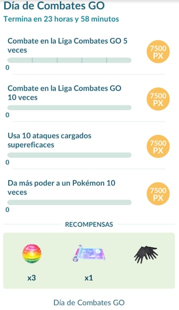 pokemon go dia de combates go jericor investigacion temporal tareas recompensas