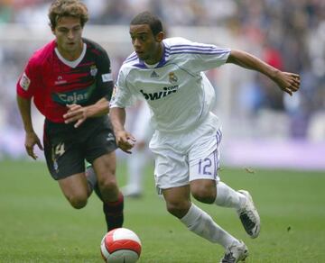Marcelo con el Real Madrid en 2007.
