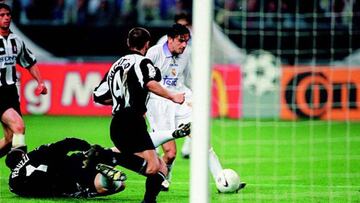 Mijatovic marcando el gol de la Séptima.