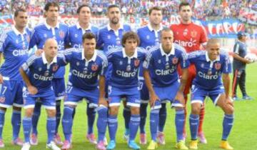 Fecha 3 vs Wanderers: Herrera; Corujo, González, Suárez, Rojas; Espinoza, Pereira, Lorenzetti; Benegas, Gutiérrez y C. Cortés.