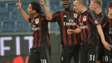 Carlos Bacca comparti&oacute; ataque con Balotelli ante la Sampdoria. El colombiano anot&oacute; el gol del triunfo en el minuto 70.