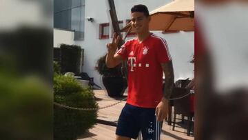James está de vuelta, Ribery le da la bienvenida