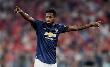 Manchester United newboy Fred.