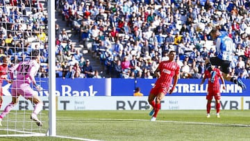 20/02/22 PARTIDO PRIMERA DIVISION  ESPANYOL SEVILLA  GOL 1-1 SERGI DARDER