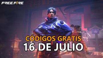 codigos free fire domingo 16 julio