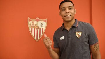 Luis Muriel como nuevo jugador del Sevilla. 