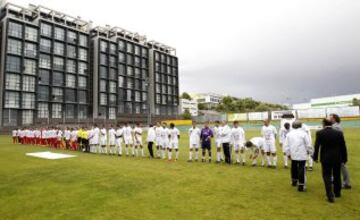 Veteranos del Real Madrid contra el cáncer