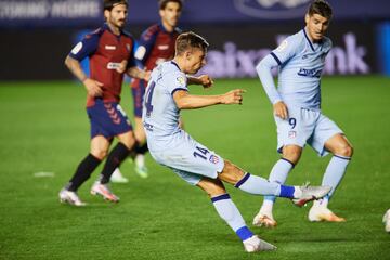 0-3. Marcos Llorente marc¨® el tercer gol.