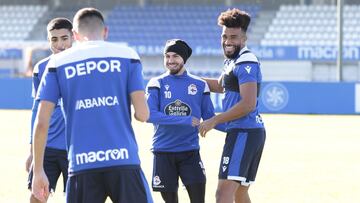 Entrenamiento Deportivo de La Coruña. derik, lara