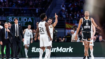 05/03/26 PARTIDO DE BALONCESTO EUROLIGA
REAL MADRID BASKET VS BOLONIA
Facundo Campazzo Y Andrés Feliz
ALEGRIA